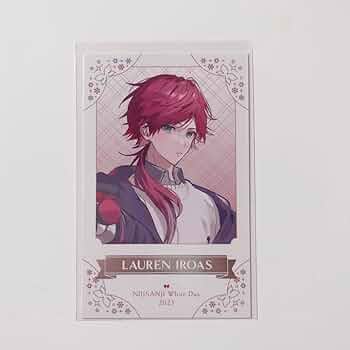 ローレン・イロアス　登頂記念　富士山　チェキ　ブロマイド ローレン・イロアス にじさんじ 6周年 チェキ風カード - メルカリ